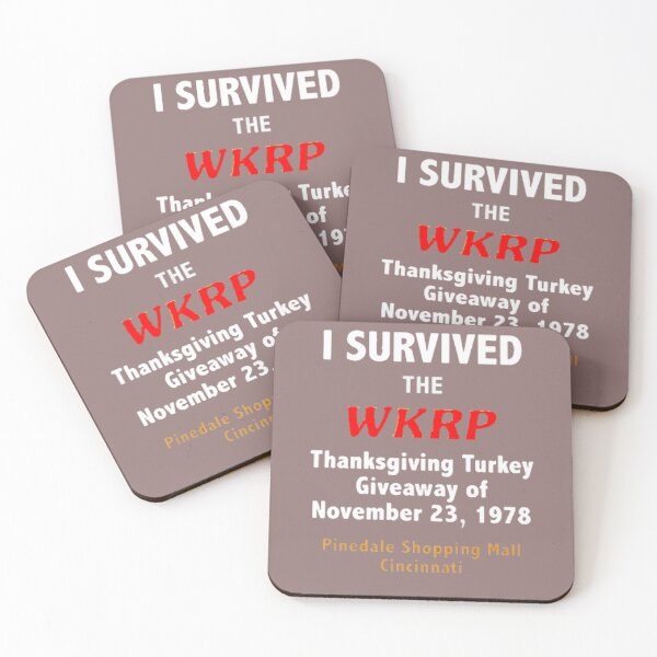 Item preview, WKRP Turkey drop designed and sold by SwampfoxDesign.