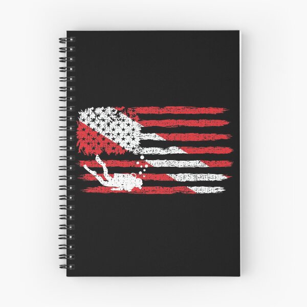 Item preview, Vintage American Diver Down Flag USA Scuba Diving Dive Flag designed and sold by mrsmitful.