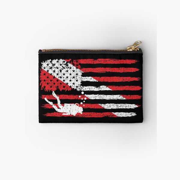 Item preview, Vintage American Diver Down Flag USA Scuba Diving Dive Flag designed and sold by mrsmitful.