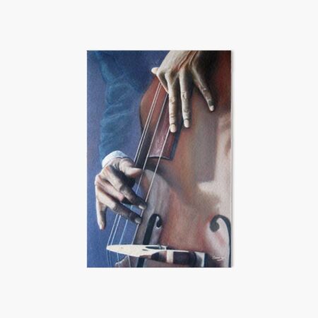 Jazzman Art Board Print