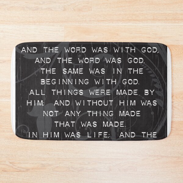 Item preview, John 1:1 designed and sold by The Bearded Brush & Blade.