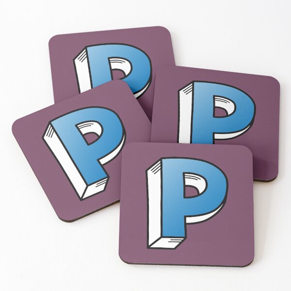 Item preview, The Letter P - Blue designed and sold by FinlayMcNevin.