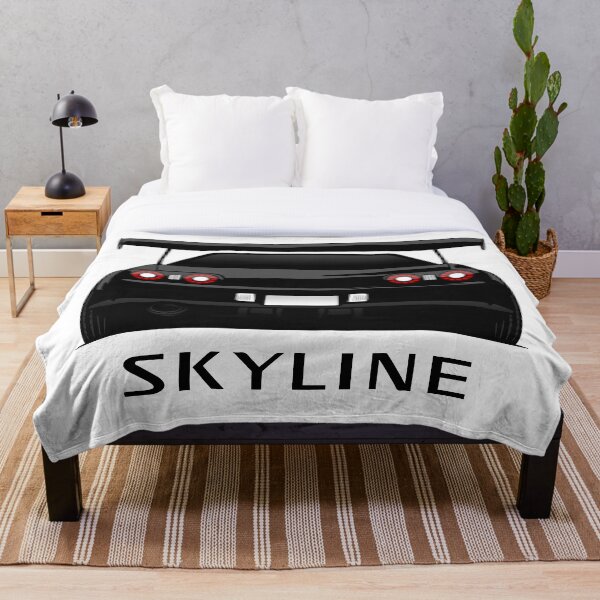 Nissan Skyline GT-R R32 Throw Blanket