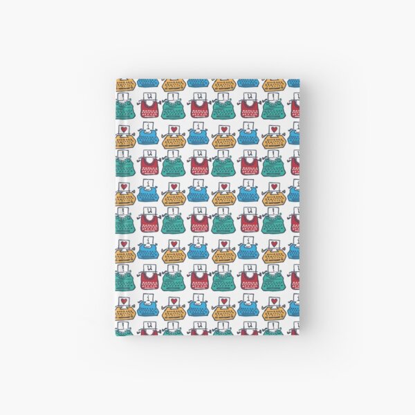Typewriter Love Hardcover Journal