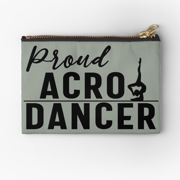 Proud Acro Dancer Zipper Pouch