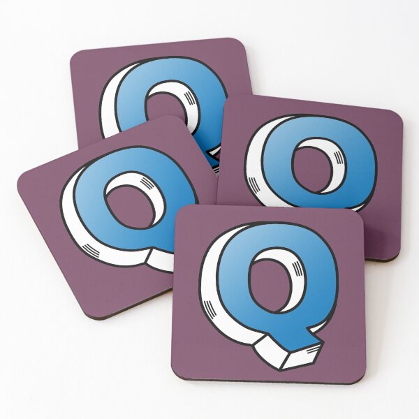 Item preview, The Letter Q - Blue designed and sold by FinlayMcNevin.