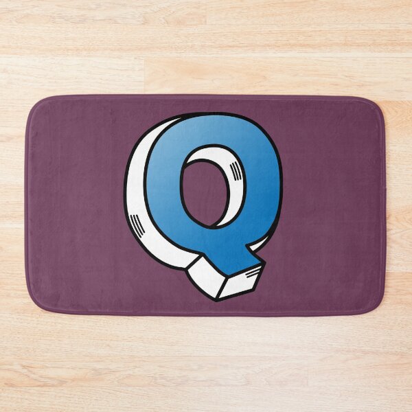 Item preview, The Letter Q - Blue designed and sold by FinlayMcNevin.