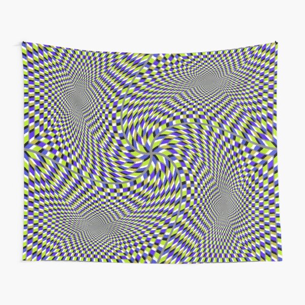 Optical #Art: Moving #Pattern #Illusion - #OpArt  Tapestry