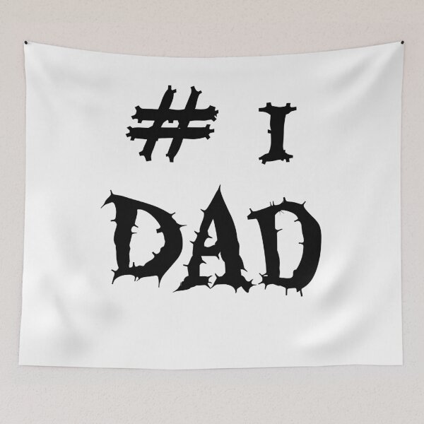 Item preview, #1 Dad, Happy Fathers Day designed and sold by marosharaf.
