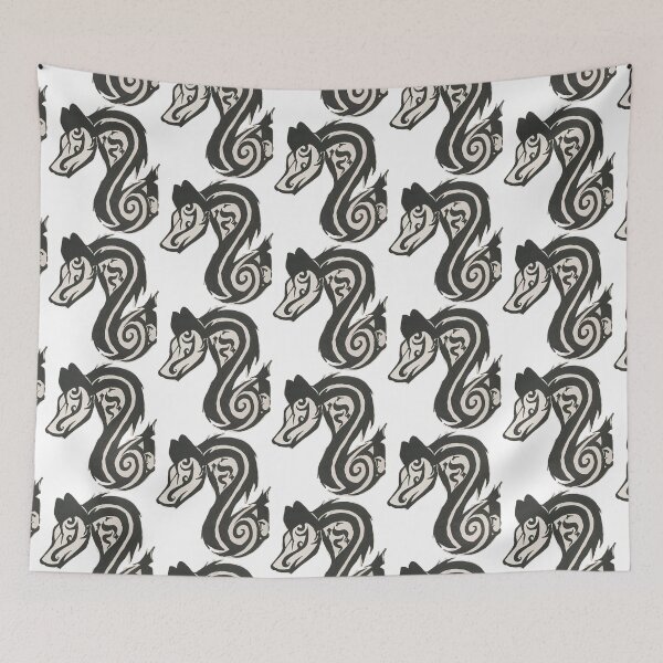 Item preview, tribal wolf designed and sold by Lucyloo888.