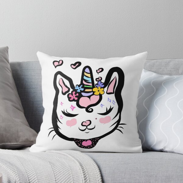 Item preview, Cute Caticorn  (Cat Unicorn) Face designed and sold by Gonegirldesigns.
