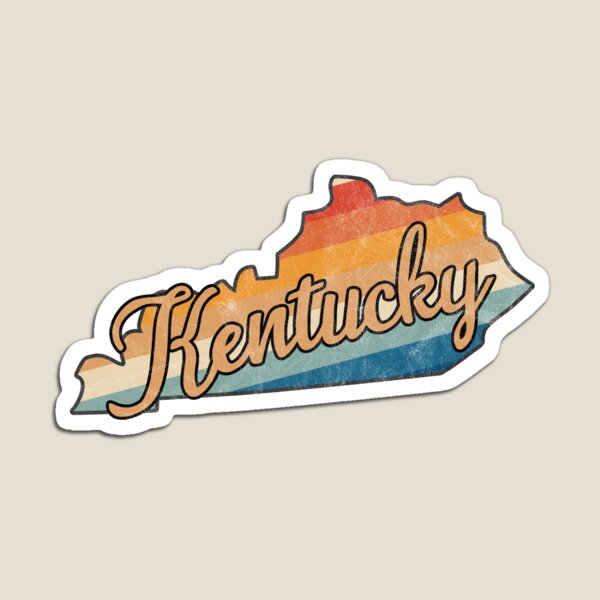 Item preview, Kentucky State | Colorful Retro 70s Design designed and sold by PraiseQuotes.