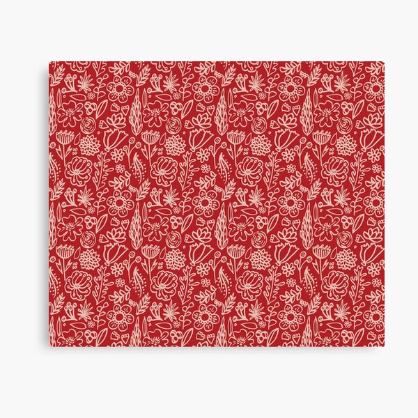 Loud flowers Canvas Print