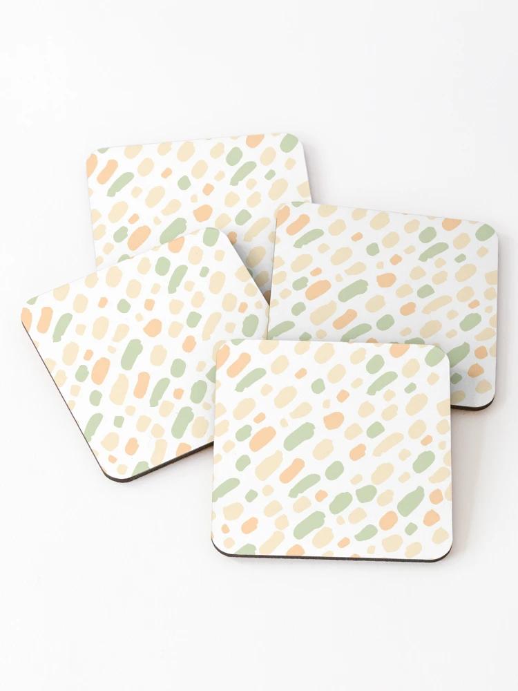 Thumbnail 1 of 5, Coasters (Set of 4), Colorful Splash Pattern designed and sold by thepatternshop.