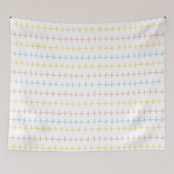 Aperçu de l'œuvre Motif de croix colorées créée et vendue par thepatternshop.