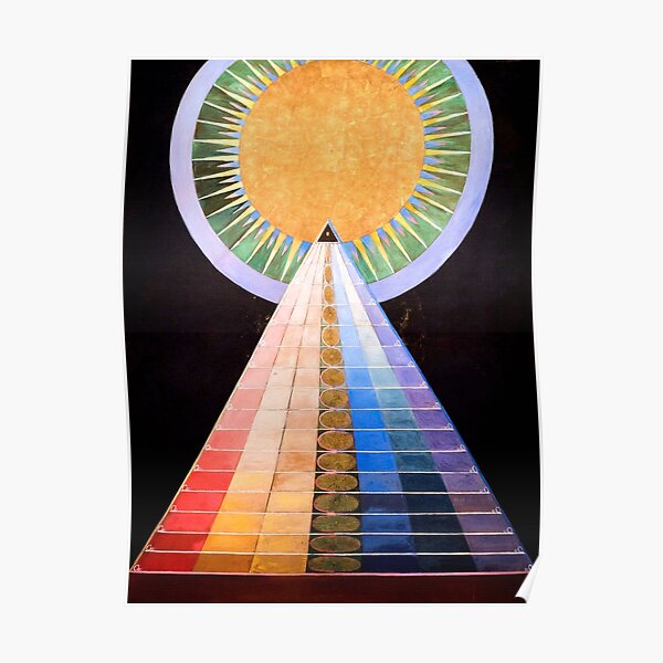 Hilma af Klint "Altarpiece No. 1" Poster
