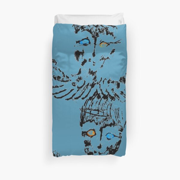 Abstract Angels Duvet Cover