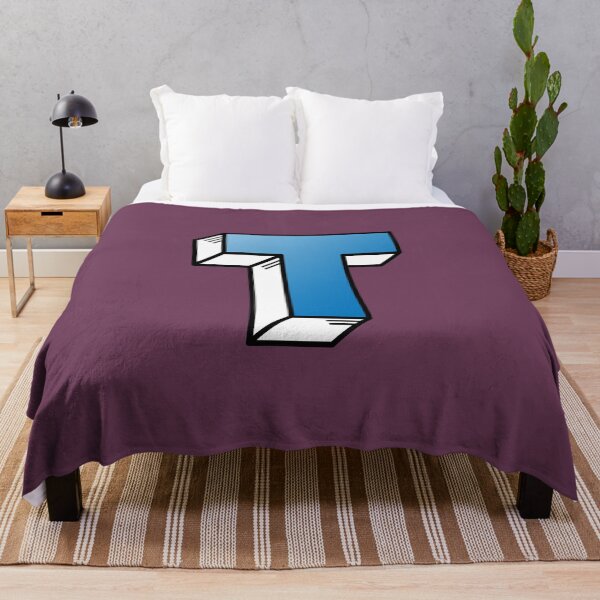 Item preview, The Letter T - Blue designed and sold by FinlayMcNevin.