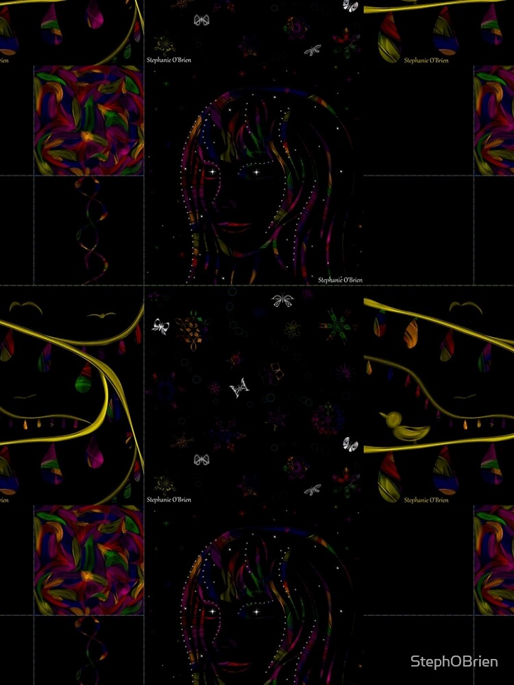 Thumbnail 4 of 4, A-Line Dress, Subtracting Night from Rainbows, full collection designed and sold by StephOBrien.