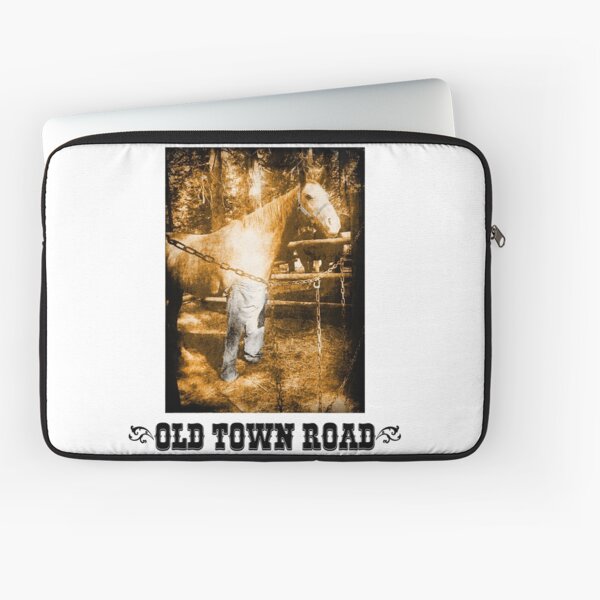 Old Town Road Laptop Sleeves Redbubble - old town road remix roblox oof