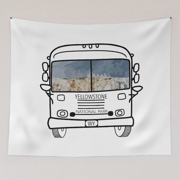 Item preview, Fun Bus Yellowstone Adventure designed and sold by -JustSayin.