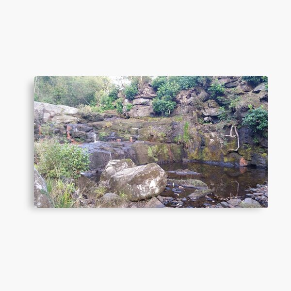 Little Cragside Waterfall Canvas Print
