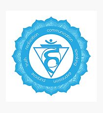 Throat Chakra Photographic Print