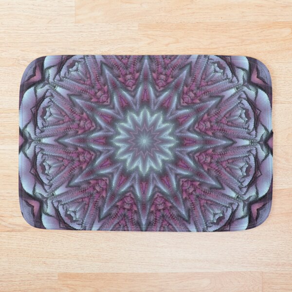 Item preview, A Pink, Purple, Grey and Black, 3D, Digital Mandala  designed and sold by BeaMay.