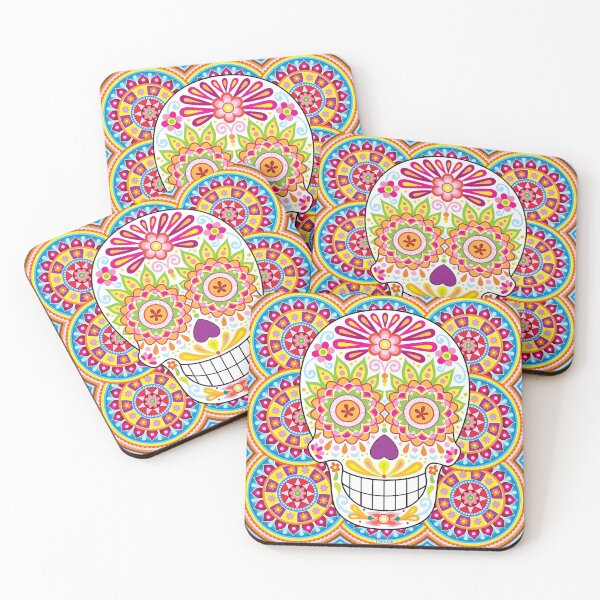 Item preview, Sugar Skull - Día de Muertos Art designed and sold by Thaneeya McArdle.
