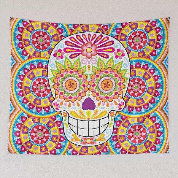 Item preview, Sugar Skull - Día de Muertos Art designed and sold by Thaneeya McArdle.