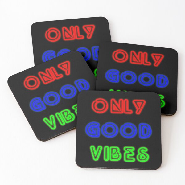 Item preview, Only Good Vibes (Black Version) designed and sold by Celesten.