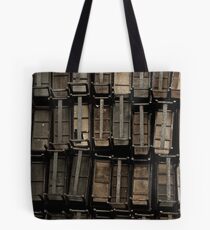 wooden desks Tote Bag