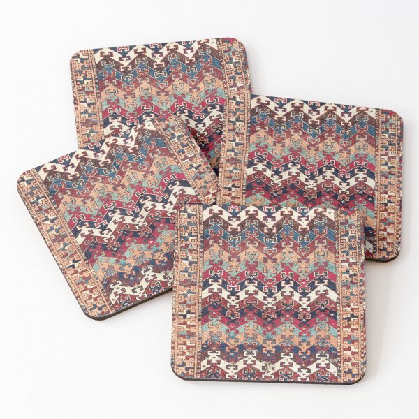 Item preview, Kagizman Gaziantep Southeast Anatolian Rug Print designed and sold by Vicky Brago-Mitchell®.