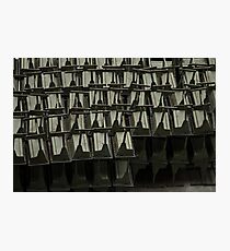 metal desks Photographic Print