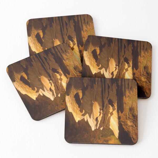 Item preview, Sheets of stalactites underground in a cave designed and sold by Allen Penton.
