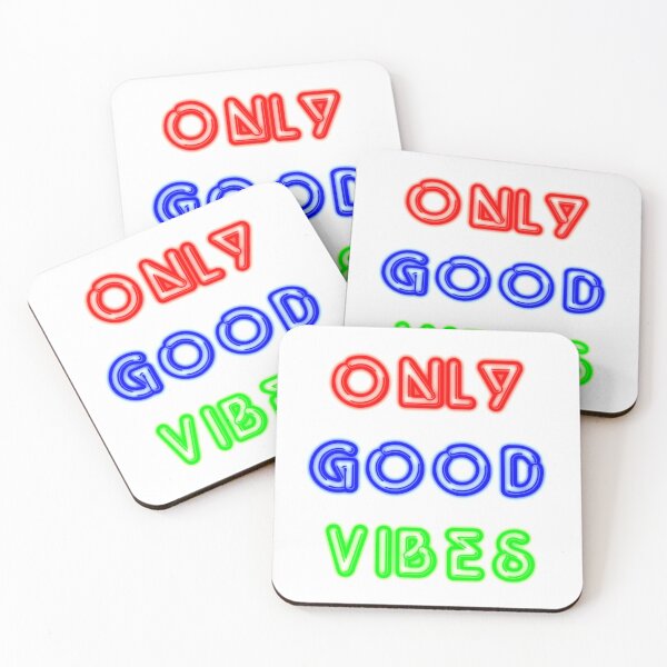 Item preview, Only Good Vibes (White Version) designed and sold by Celesten.