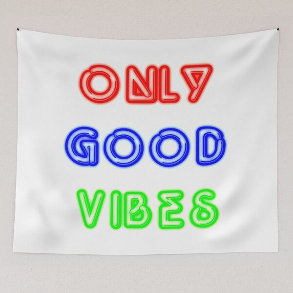 Item preview, Only Good Vibes (White Version) designed and sold by Celesten.