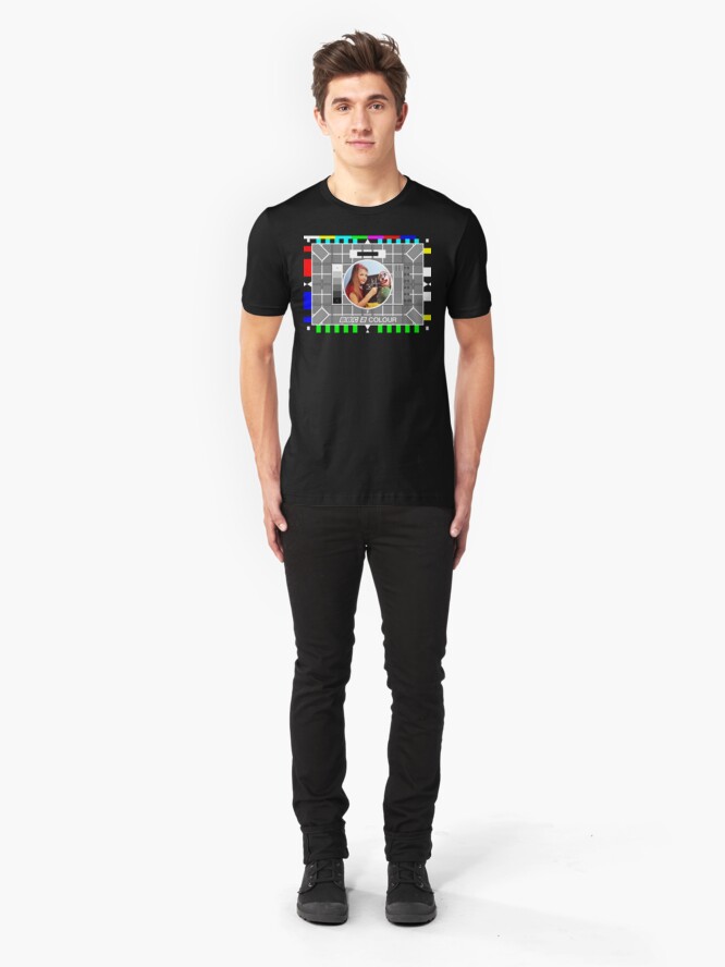 Alternate view of NDVH Testcard F Slim Fit T-Shirt