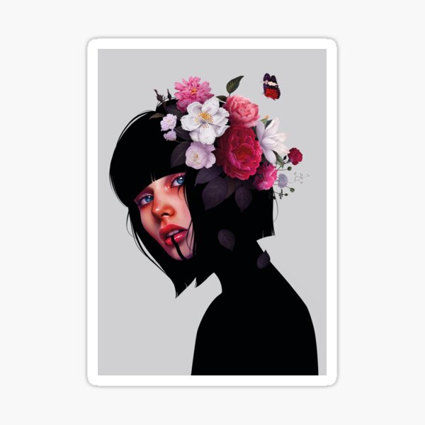 Fleur Sticker