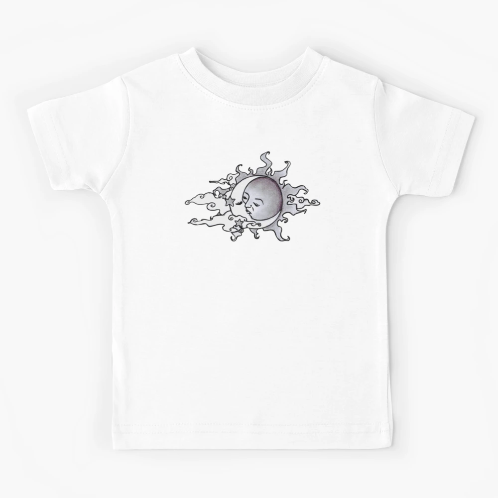 Sun & Moon kissing | Kids T-Shirt