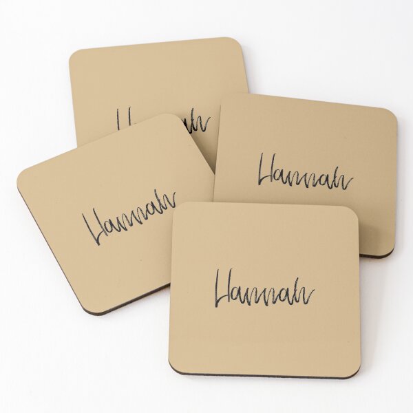 Item preview, with name Hannah designed and sold by Minimalist Quotes and Sayings.