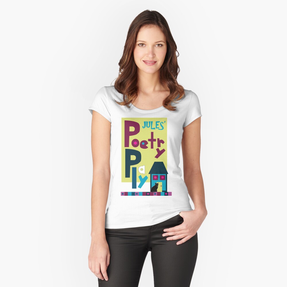 Item preview, Fitted Scoop T-Shirt designed and sold by julesnyquist.