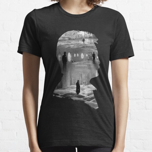 Andrei Tarkovsky Silhouette Collage Essential T-Shirt