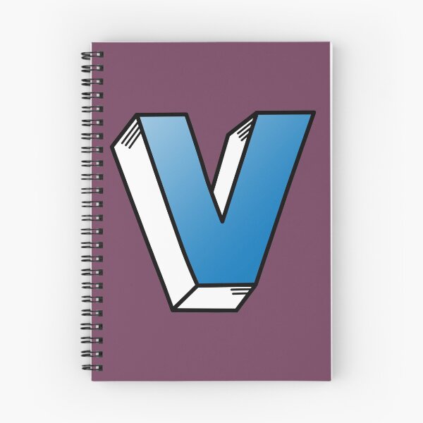Item preview, The Letter V - Blue designed and sold by FinlayMcNevin.