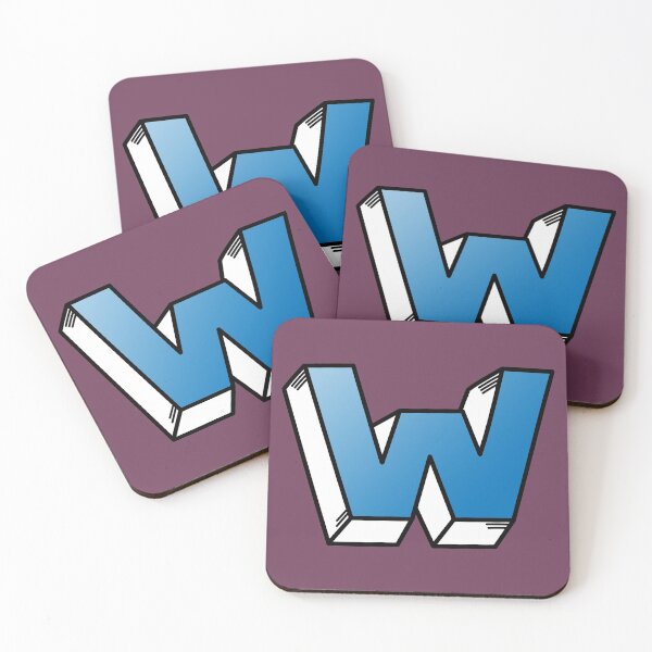 Item preview, The Letter W - Blue designed and sold by FinlayMcNevin.