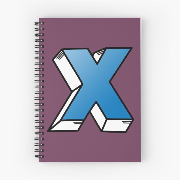 Item preview, The Letter X - Blue designed and sold by FinlayMcNevin.