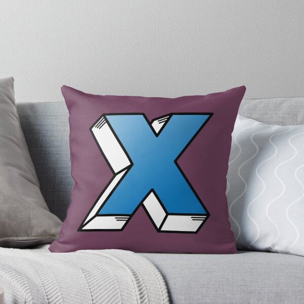 Item preview, The Letter X - Blue designed and sold by FinlayMcNevin.