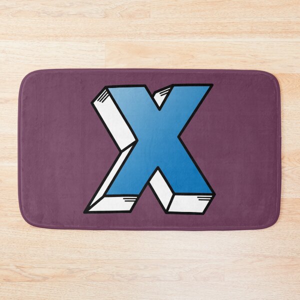 Item preview, The Letter X - Blue designed and sold by FinlayMcNevin.