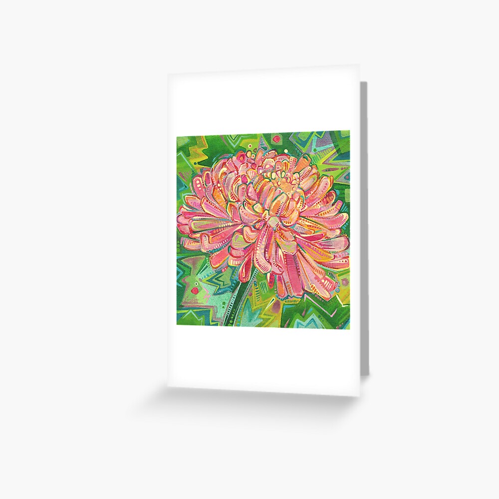 Mum Painting - 2015 Greeting Card