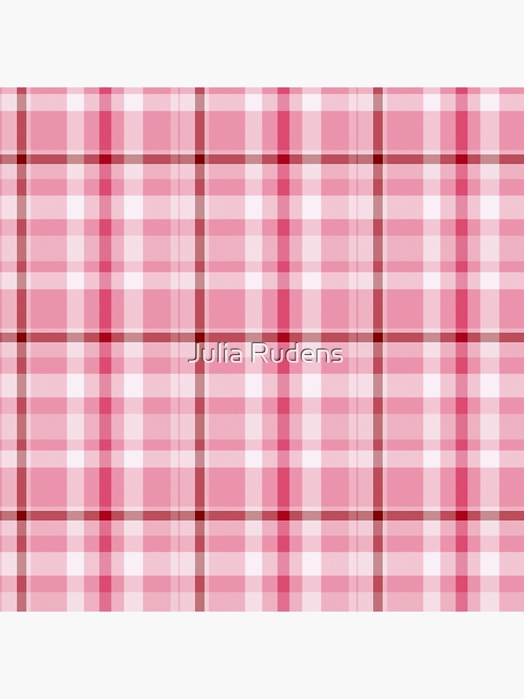 Poster Pink Plaid 